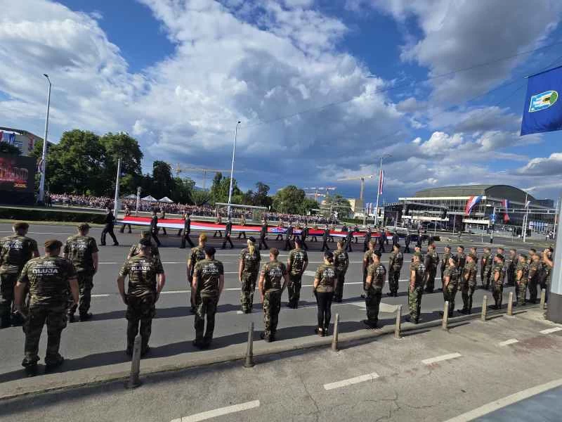 Svečani vojni mimohod, Zagreb 31.7.2025.
