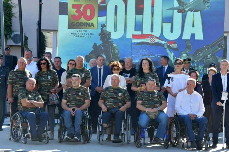 Dan pobjede i domovinske zahvalnosti i Dan hrvatskih branitelja te 30. obljetnica Vojno-redarstvene operacije Oluja, Knin 5. kolovoza 2025.