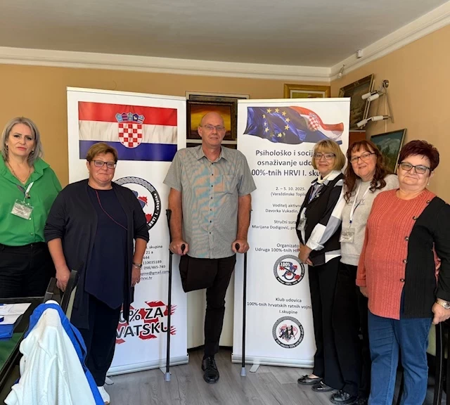 Psihološko i socijalno osnaživanje udovica 100%-tnih HRVI I. skupine